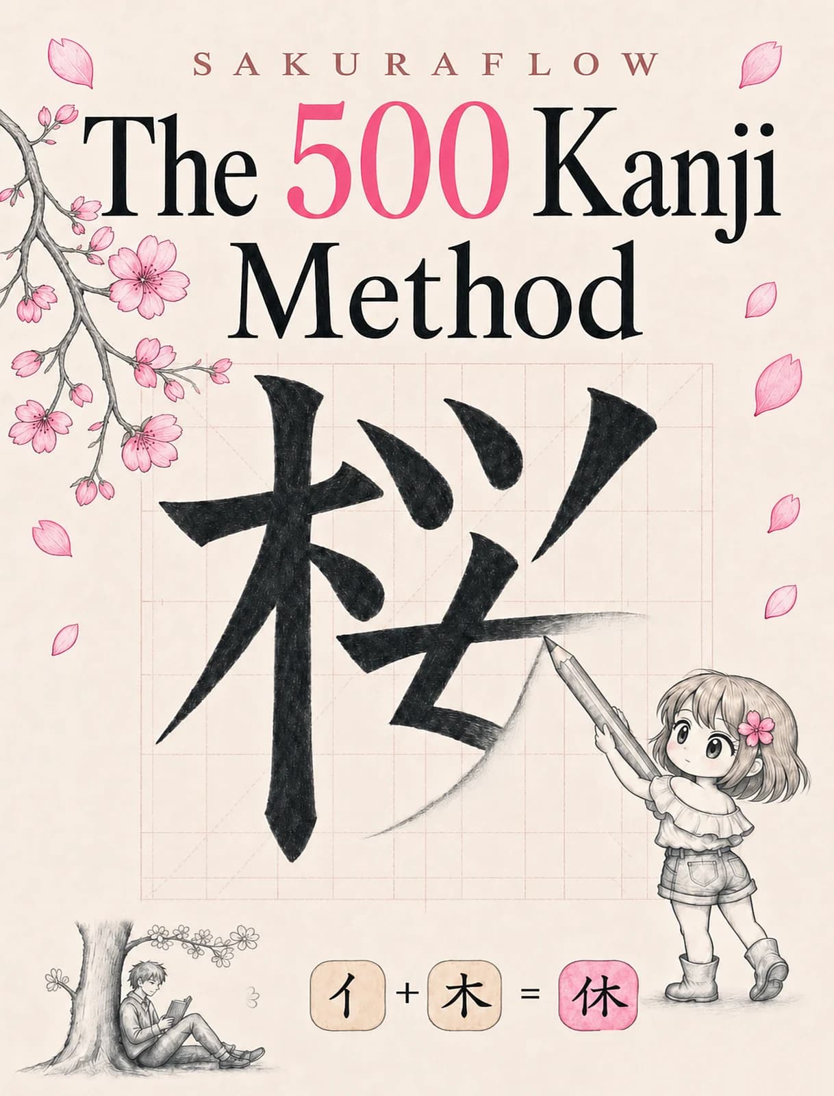 Cover of “The 500 Kanji Method”